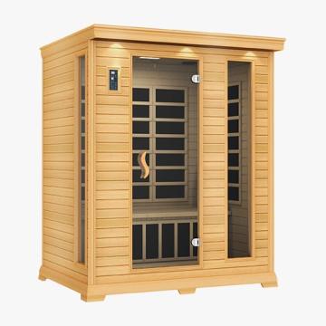 Инфракрасная сауна InfraSun Trio Essence Hemlock (рис.2)