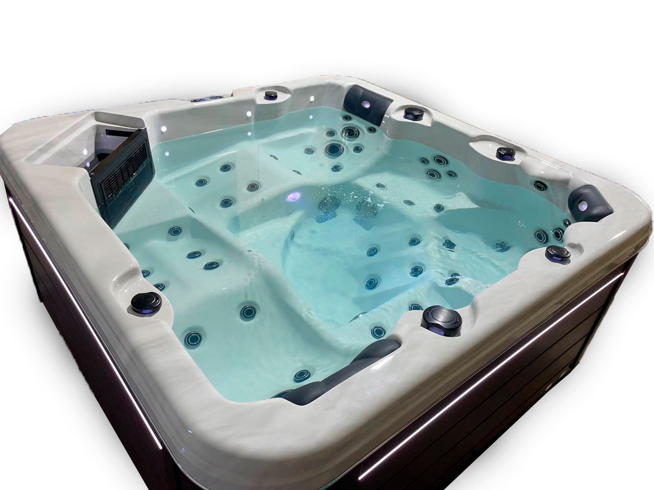 Гидромассажный Спа Бассейн Jazzi Pool Alabama 329A Wi-Fi (рис.3) Гидромассажный Спа Бассейн Jazzi Pool Alabama 329A Wi-Fi (рис.3)