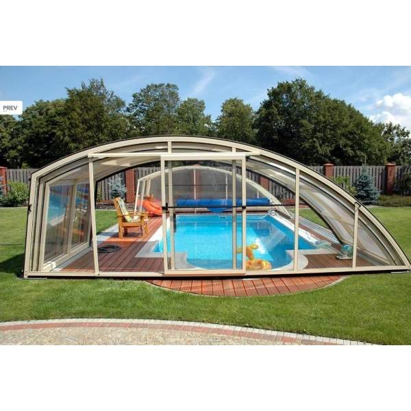 Павильон для бассейна 10х4(4,6)х2,25м. Равена IPC (рис.2)